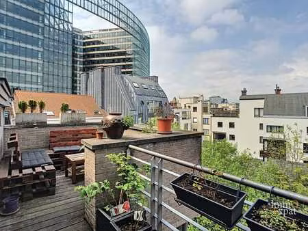 boulevard charlemagne  penthouse avec 1 chambre et terrasse