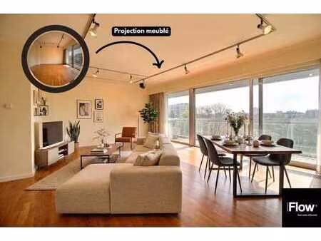 spacieux app. 3ch. 143 m² + garage en option + vue dégagée