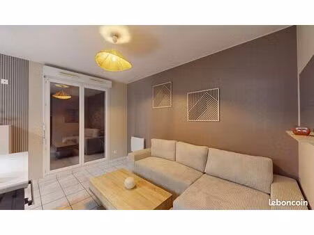 t1 bis meublé 22 m²