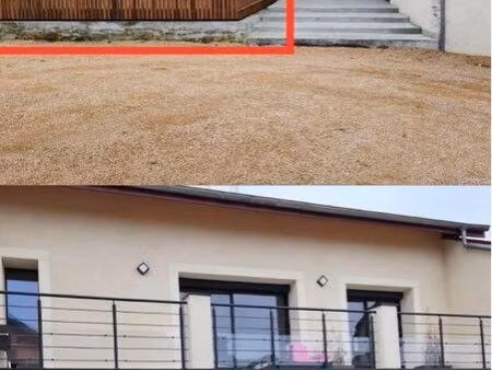 appartement t2 avec garage à louer