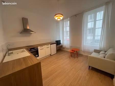 charmant t2 meublé et entièrement équipé – fibre & jardin partagé