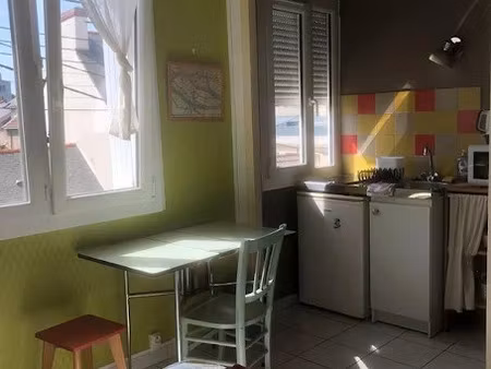 location meublée appartement 1 pièce 18 m² à nantes (44000)  560 €