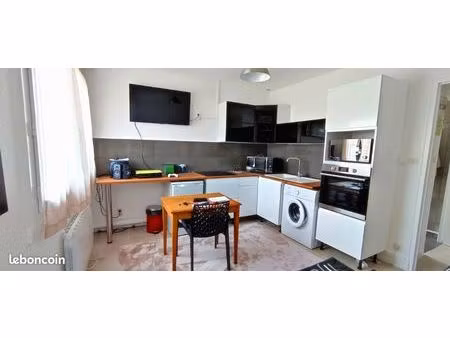 t2 meublé 28 m² – proche école de gendarmerie – montluçon