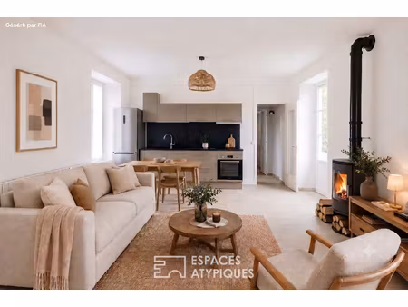 appartement lumineux avec balcon au coeur de bonnelles
