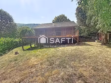 chalet de 98m² sur une belle parcelle de 1180m²