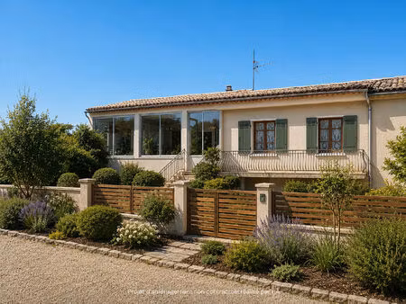 ensemble immobilier de 173m2 sur 2361m2 de terrain à saint andré d'olérargues