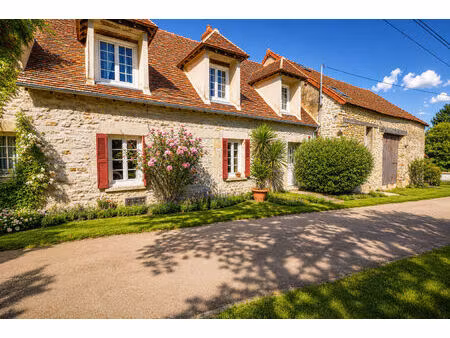 maison saint benin des bois  campagne  amognes  longère  grange  pré  forêt  vue panoramiq