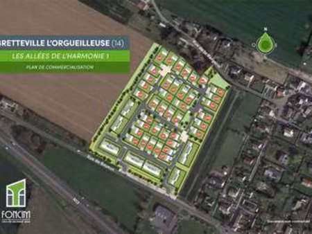 vente terrain à thue-et-mue (14740) : à vendre / 449m² thue-et-mue