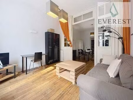 la place de londres! charmant appartement meublé 1 chambre a