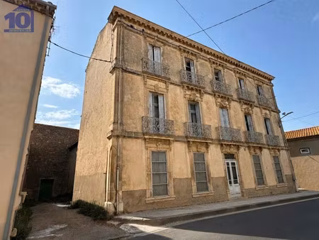 vente maison 10 pièces 360 m² à lespignan (34710)  180 000 €