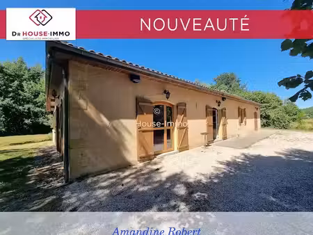 vente maison 6 pièces 142 m² à bayac (24150)  189 900 €
