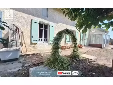 vente maison 8 pièces 168 m² à saint-girons-d'aiguevives (33920)  188 000 €