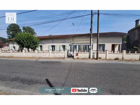 vente maison 8 pièces 168 m² à saint-girons-d'aiguevives (33920)  210 000 €