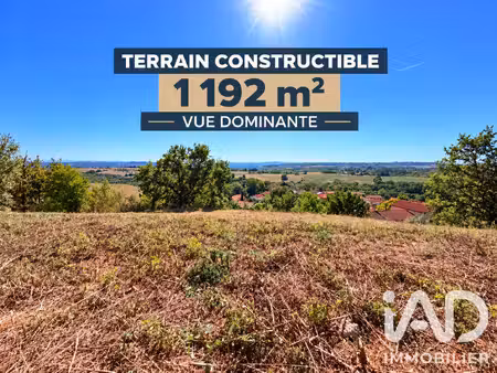 vente terrain 1 192 m²