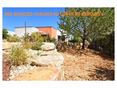 mercurey   maison neuve de plain-pied de 126 m2 sur 852 m2 de parcelle