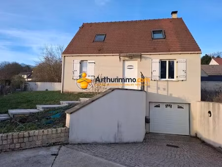 pavillon 102m²  sous-sol total  jardin 611 m²