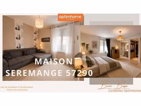maison à vendre 5 pièces proche de serémange-erzange (57)