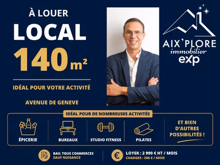immobilier professionnel à louer annecy