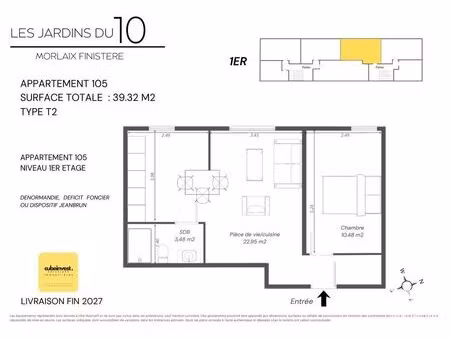 appartement à morlaix (29600)