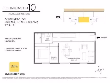appartement à morlaix (29600)