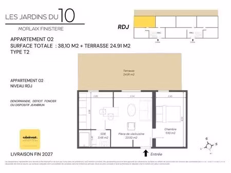 appartement à morlaix (29600)