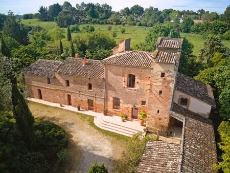 demeure de caractère du xv eme 350 m² - parc arboré 3500 m² - 15 min balma-gramont