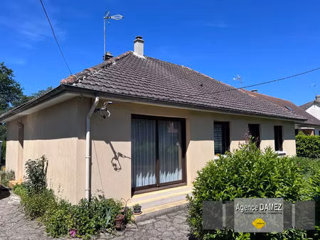 maison de plain-pied à vendre près de dourdan : 5 pièces  94 m²  terrain 540 m²  garage