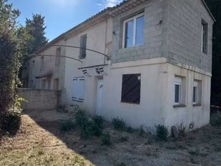 maison t2 + cour 40 m² à terminer en campagne
