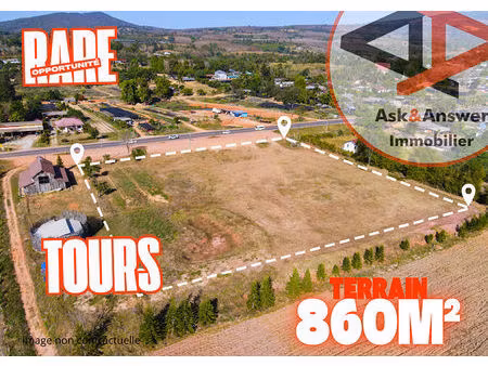 terrain tours 860 m2