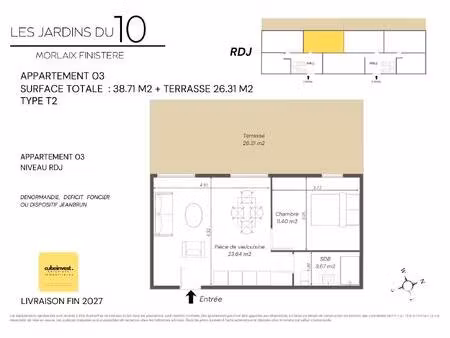 vente appartement 1 pièce