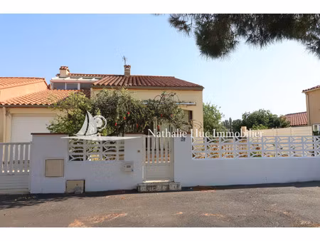 vente maison 5 pièces 120m2 canet-en-roussillon 66140 - 363800 € - surface privée