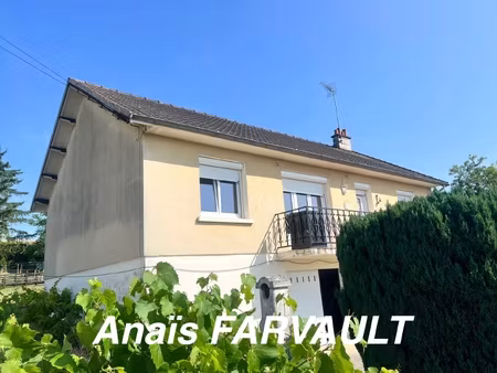 maison 3 chambres + grand sous sol et grand terrain clos 10 min châtellerault