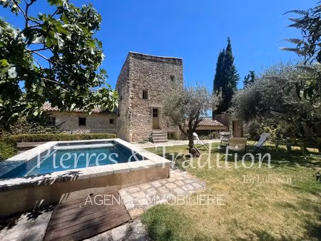 luberon  maison de village avec jardin et piscine et maison d'amis