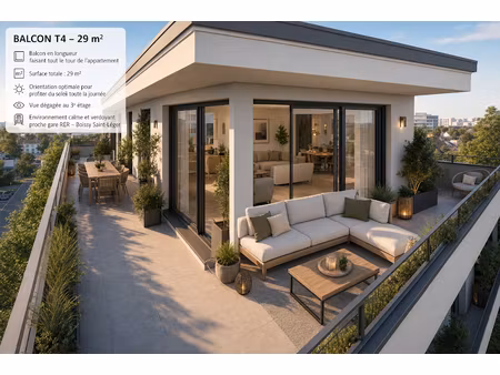 vente appartement 4 pièces 78.2 m² à boissy-saint-leger (94470)  319 000 €