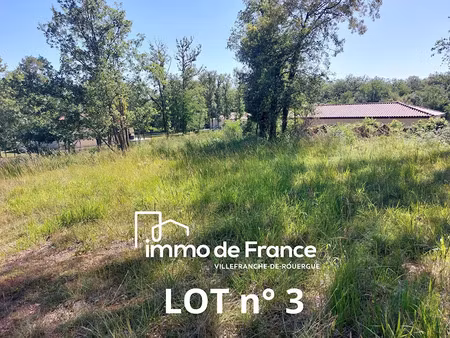 vente terrain 1071 m² à la rouquette (12200)  23 562 €