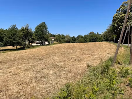 vente terrain 1870 m² à saint-jouvent (87510)  15 000 €