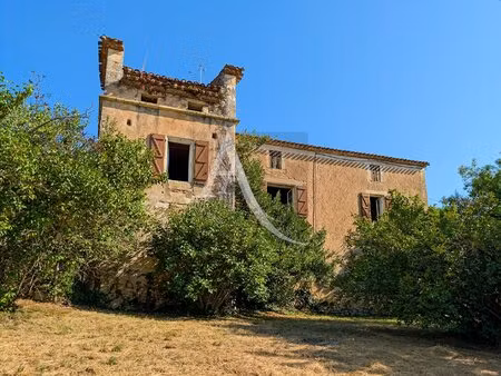 maison et grange en pierre à rénover