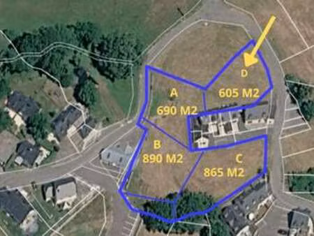 vente terrain à sazos (65120) : à vendre / 605m² sazos