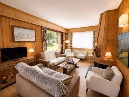 appartement de luxe de 3 chambres en vente à megève  france