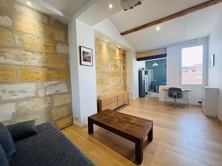 location appartement 1 pièce 38 m² à bordeaux (33000)