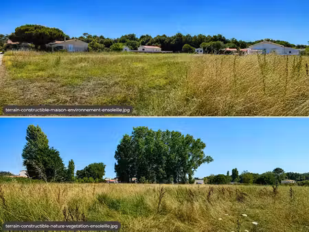 vente terrain le grand-village-plage 17370 - - surface privée
