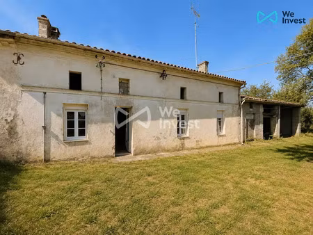 vente maison 4 pièces 100 m² à saint-christoly-de-blaye (33920)  93 000 €