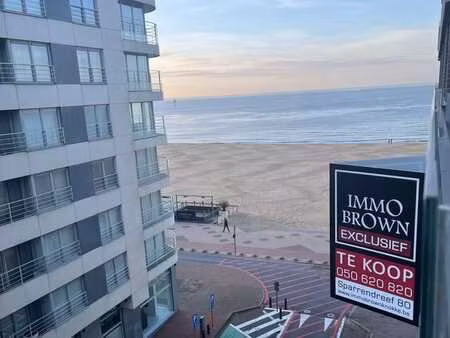 appartement à vendre au zoute vue mer latérale | 3 ch