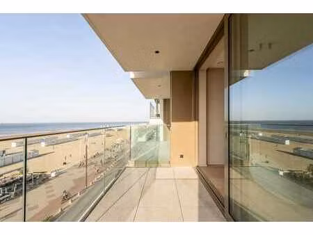 appartement neuf à vendre avec vue mer frontale knokke-zoute