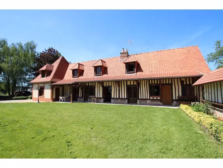 vente maison 8 pièces 187 m² à longueville-sur-scie (76590)  390 000 €