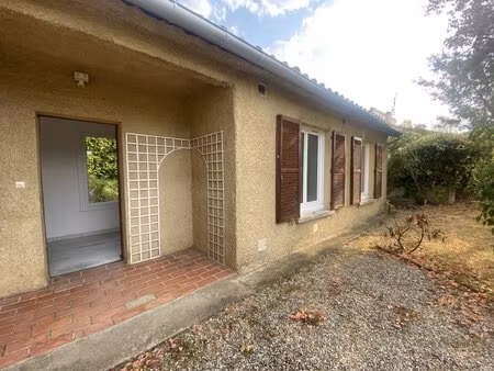 maison t4  plain -pied  garage et jardin  secteur recherche