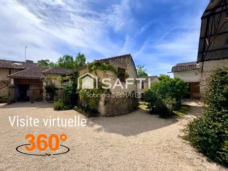 vente maison 7 pièces 90 m² loudun (86200)