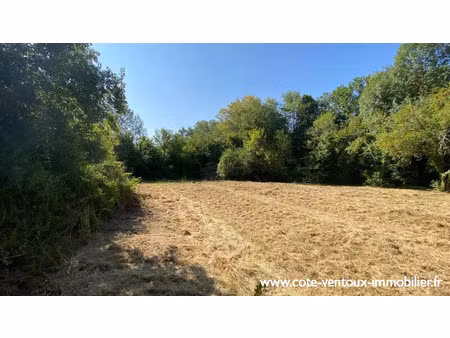 vente terrain 660 m² entrechaux (84340)