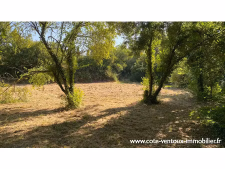 vente terrain 800 m² entrechaux (84340)