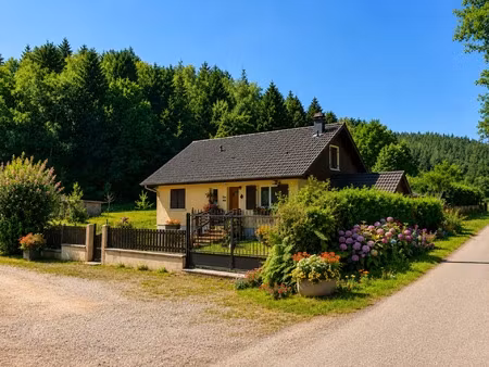 maison t5 à vendre 5 pièces banlieue epinal (88) avec piscine  garage  mare sur 2900 m2 te